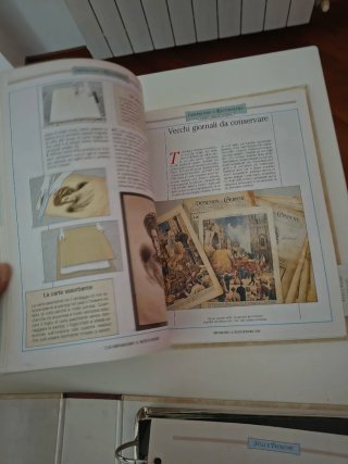 Raccoglitore dell'opera "Corso di Restauro e Ant