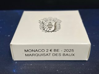 Mónaco 2€ BE 2025 Marquises des Baux