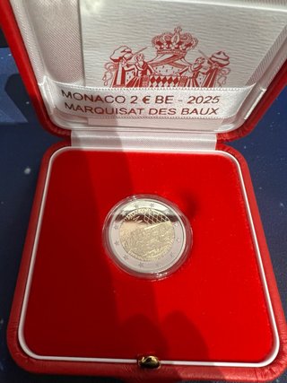 Mónaco 2€ BE 2025 Marquises des Baux