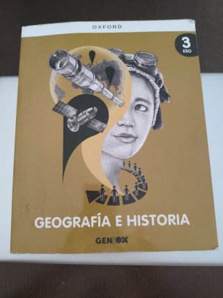 Libro de geografía e historia