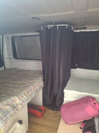 Furgoneta camperizada