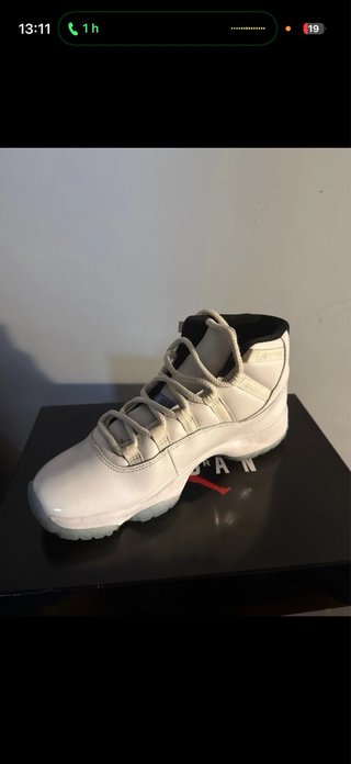 Jordan 11 Scarpe da Ginnastica Bianche e Blu