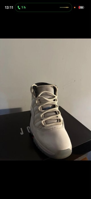 Jordan 11 Scarpe da Ginnastica Bianche e Blu