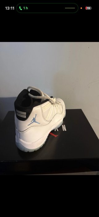 Jordan 11 Scarpe da Ginnastica Bianche e Blu