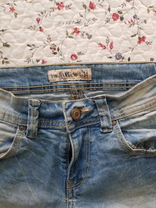 Pantalón corto vaquero chica