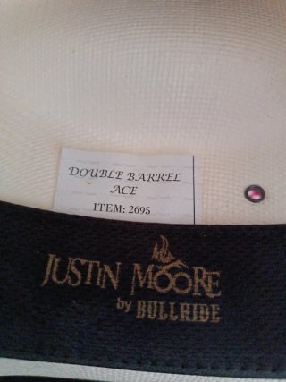 Sombrero Justin Moore Blanco