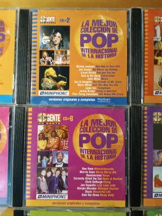 Lote 10 CDs Pop Internacional