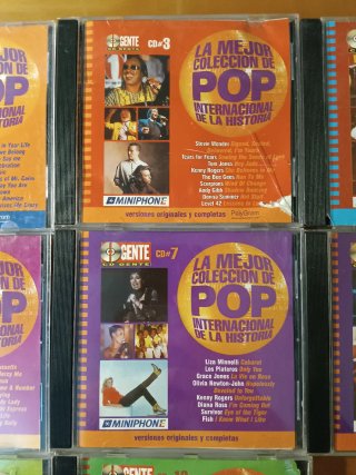 Lote 10 CDs Pop Internacional