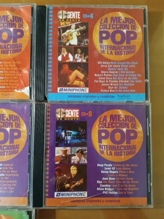 Lote 10 CDs Pop Internacional