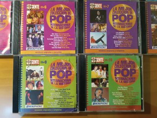 Lote 10 CDs Pop Internacional