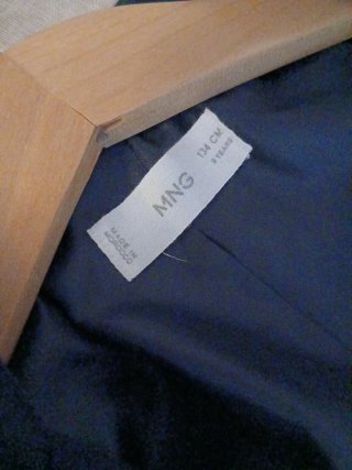 Traje de chaqueta niño azul marino 9 años 134 cm