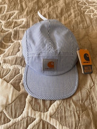 Gorra Carhartt Rayas Azul y Blanco