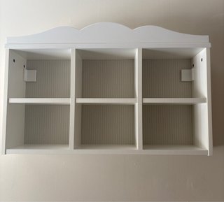 Estantería infantil blanca de IKEA medidas 74X48