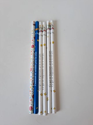 Confezione da 6 matite Il Piccolo Principe
