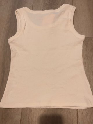 Miu Miu Top sin mangas con pedrería verde S