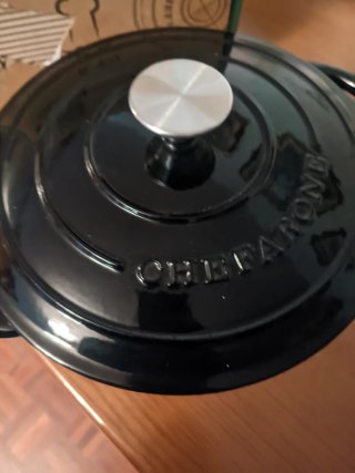 Olla Hierro Fundido Chefarone 4,7L Negra