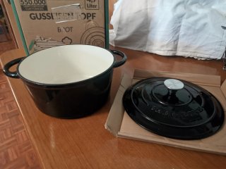 Olla Hierro Fundido Chefarone 4,7L Negra