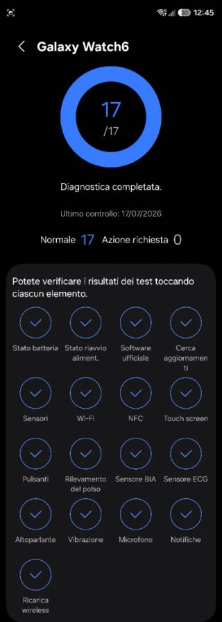 Samsung Galaxy Watch 6 44mm Nero