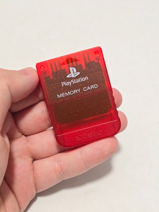 memory card ps1 rojo osc 1192 - Sony memoria play1