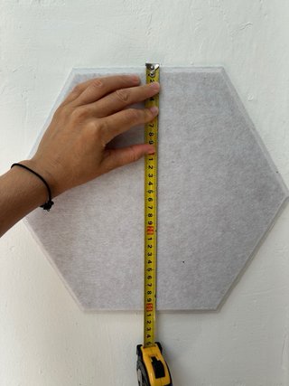 Paneles Acústicos Hexagonales Alta Densidad