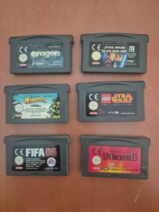 Lote 6 Juegos Game Boy Advance