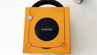 NINTENDO GAMECUBE SPICE ORANGE JAP CON CAJA