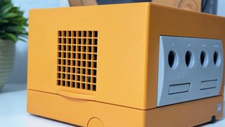 NINTENDO GAMECUBE SPICE ORANGE JAP CON CAJA
