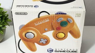 NINTENDO GAMECUBE SPICE ORANGE JAP CON CAJA