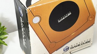 NINTENDO GAMECUBE SPICE ORANGE JAP CON CAJA