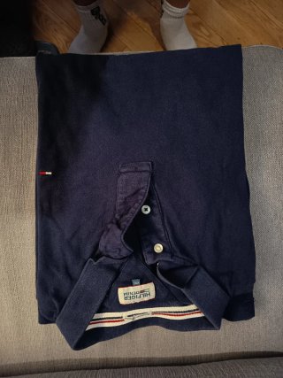 Camisa Polo Tommy Hilfiger Azul Talla M