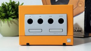 NINTENDO GAMECUBE SPICE ORANGE JAP CON CAJA