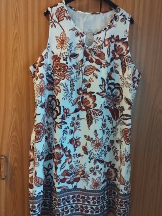 Vestido  talla grande nuevo..ver medidas