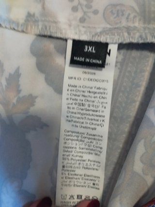 Vestido  talla grande nuevo..ver medidas