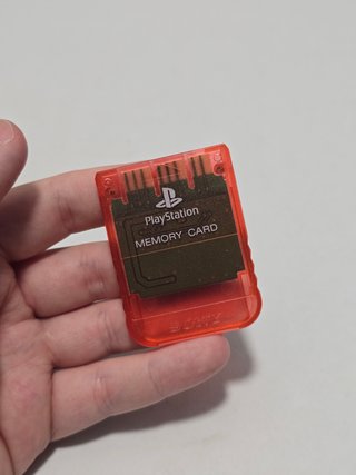 memory card ps1 rojo claro Sony - memoria play1