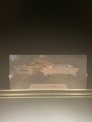 Pokémon Mega Evolution: Pitch Black ETB Selada