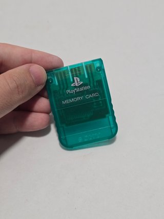 memory card ps1 verde Sony - memoria play1