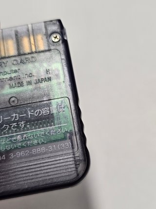 memory card ps1 azul oscuro Sony - memoria play1