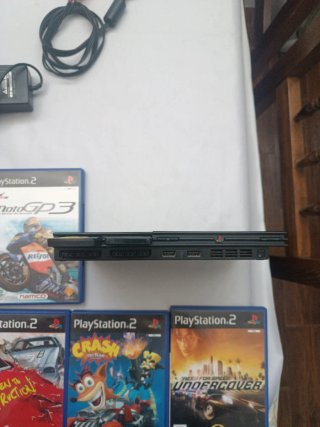 Consola PS2 Slim + 9 Juegos