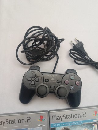 Consola PS2 Slim + 9 Juegos