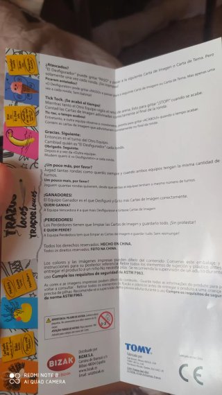 Juego de mesa Trazos Locos Bizak