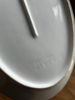 Ensaladera porcelana francesa de Vierzon