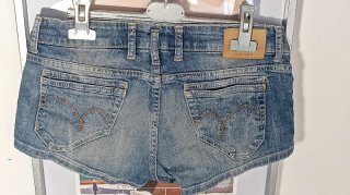 Gaudi Jeans shorts vita bassa taglia 27