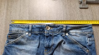 Gaudi Jeans shorts vita bassa taglia 27