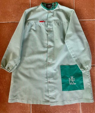 Bata escola Sot del Camp cuadros verde talla 8