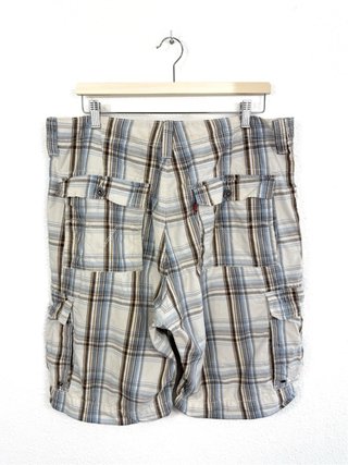 Pantalones Cortos Levi's Cargo Cuadros Retro 2000s
