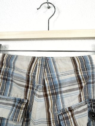 Pantalones Cortos Levi's Cargo Cuadros Retro 2000s