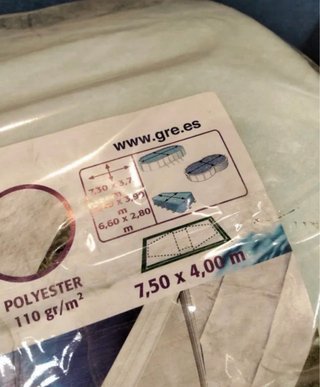 Gre Manta Protectora Piscina 750x400 cm