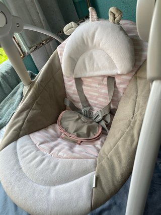 Hamaca para bebé con diseño de unicornio