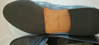 Mocassini Peverieri Uomo Vera Pelle Neri