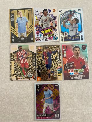 Lote de cromos de futbol